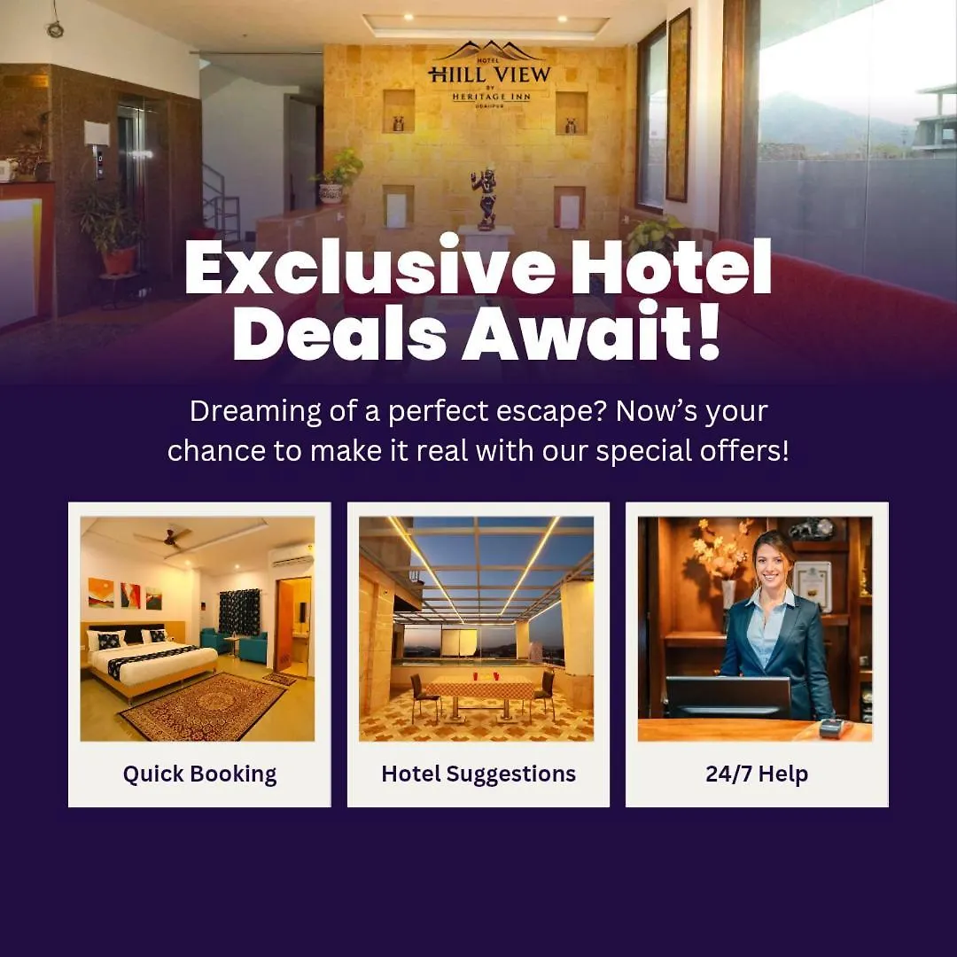*****  Hotel Hill View By Heritage Inn Udaipur India